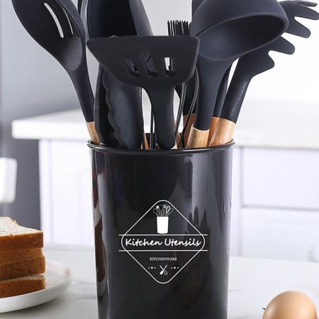 (12Pcs) — Silicone Kitchen Utensil Set